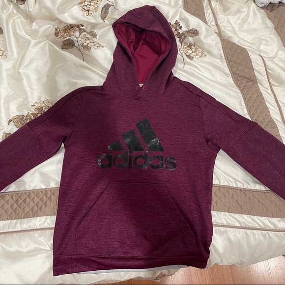 Cute Purple Adidas Hoodie - Picture 2 of 7